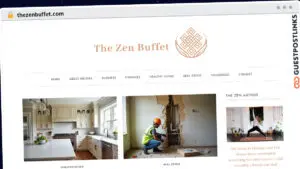 Publish Guest Post on thezenbuffet.com