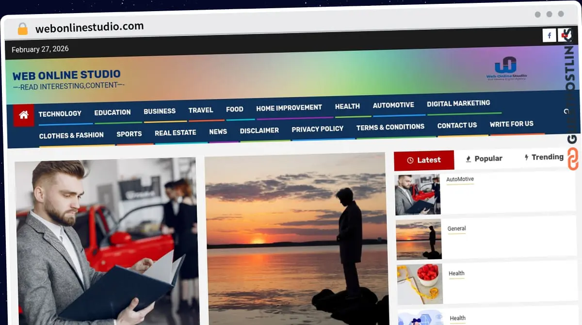 Publish Guest Post on webonlinestudio.com