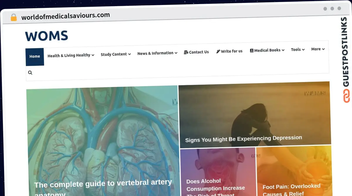 Publish Guest Post on worldofmedicalsaviours.com
