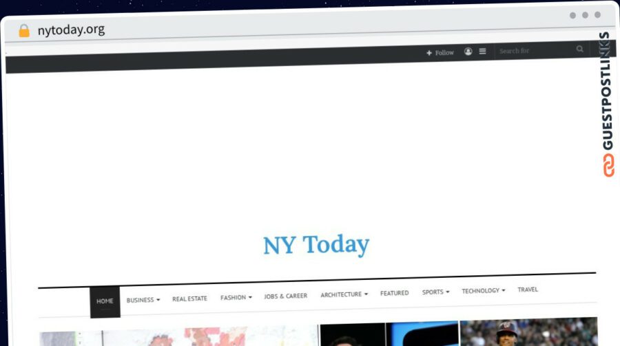 Publish Guest Post on nytoday.org