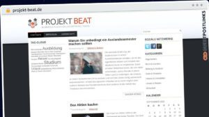 Publish Guest Post on projekt-beat.de