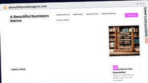 Publish Guest Post on abeautifulnumbersgame.com