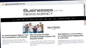 Publish Guest Post on agency.businesses.com.au