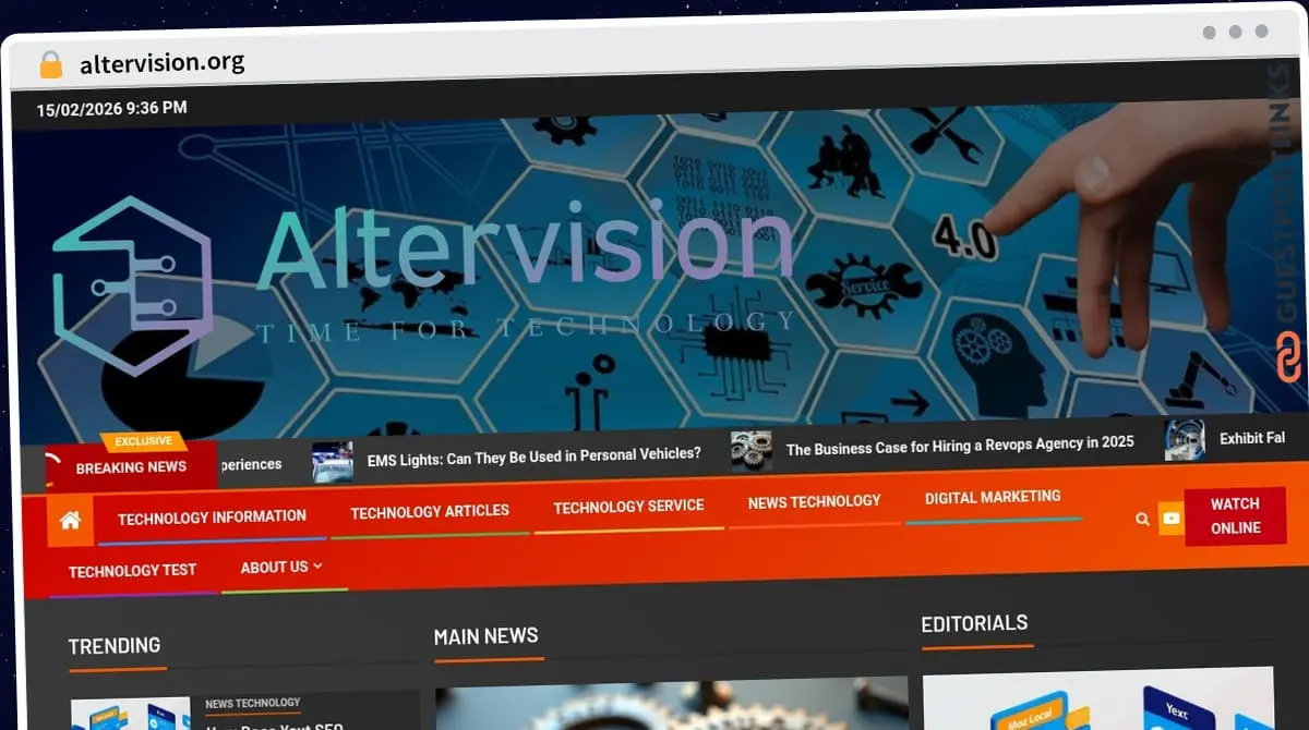 Publish Guest Post on altervision.org