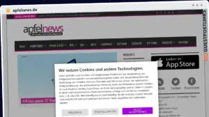 Publish Guest Post on apfelnews.de
