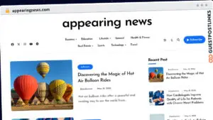 Publish Guest Post on appearingnews.com