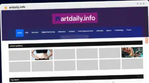 Publish Guest Post on artdaily.info
