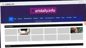 Publish Guest Post on artdaily.info