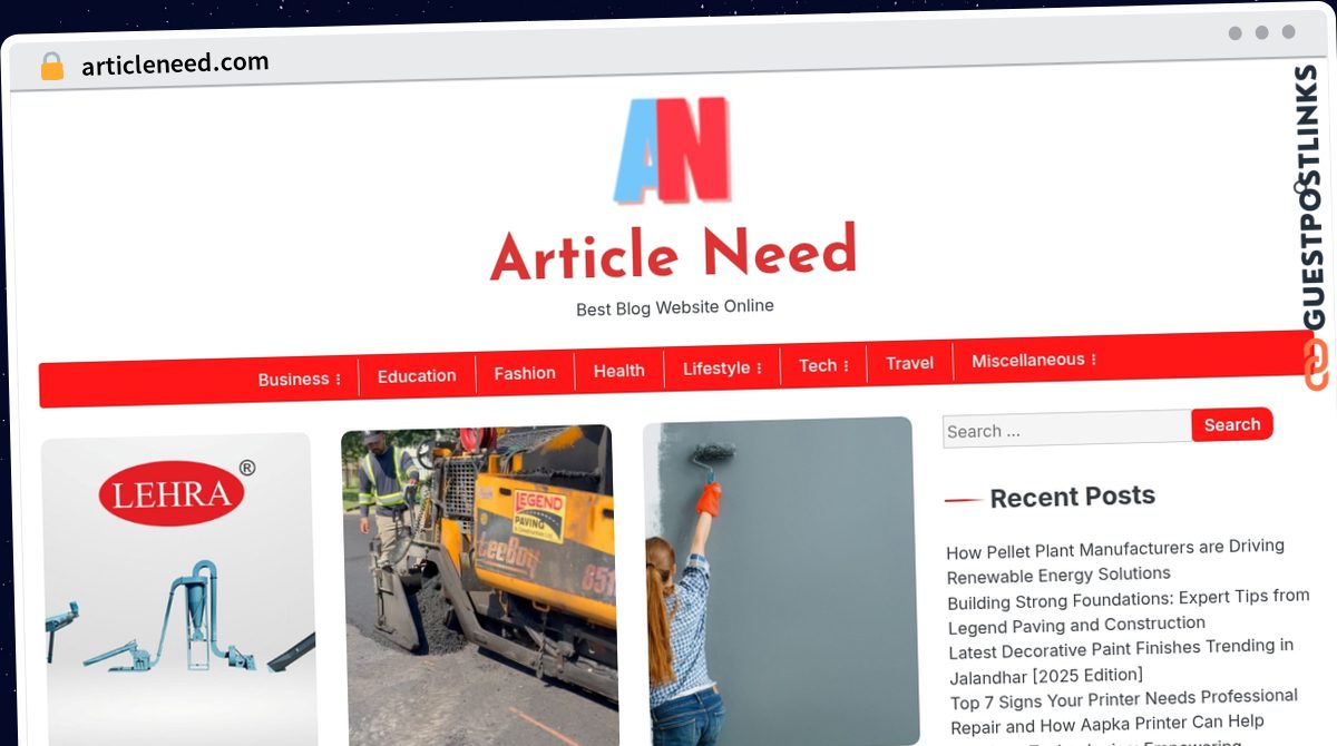 Publish Guest Post on articleneed.com
