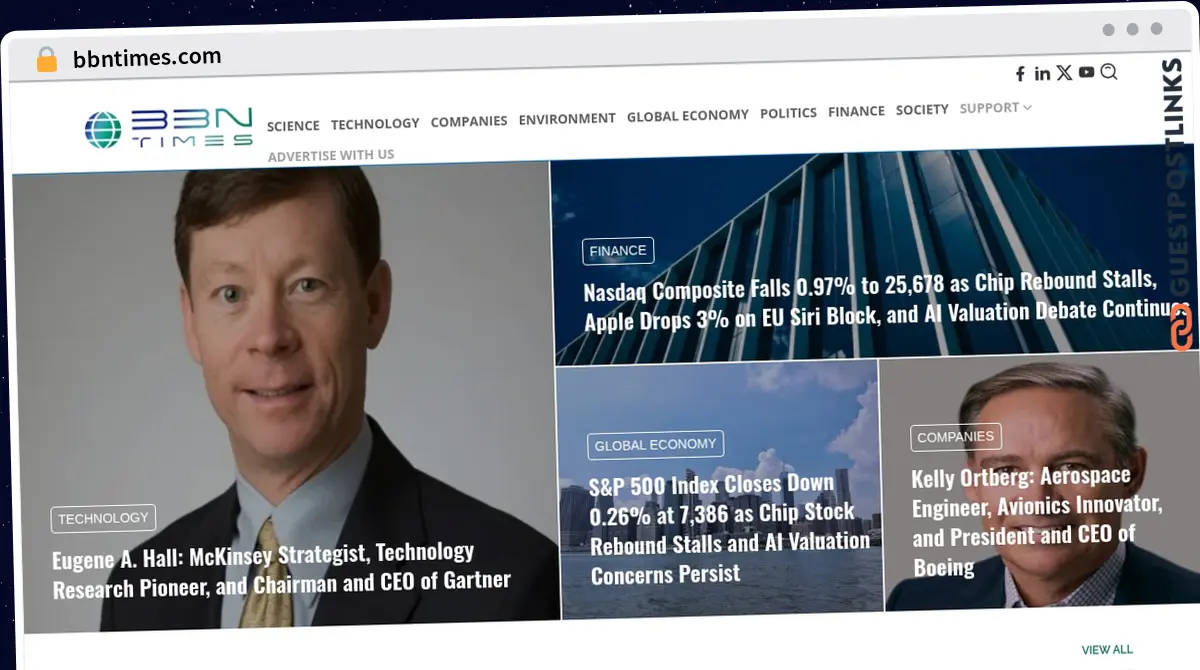 Publish Guest Post on bbntimes.com