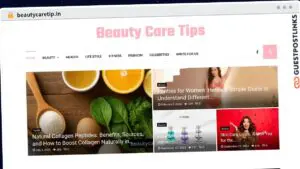 Publish Guest Post on beautycaretip.in