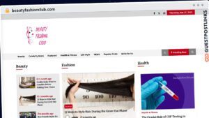 Publish Guest Post on beautyfashionclub.com