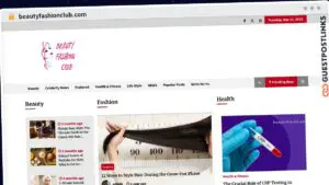 Publish Guest Post on beautyfashionclub.com