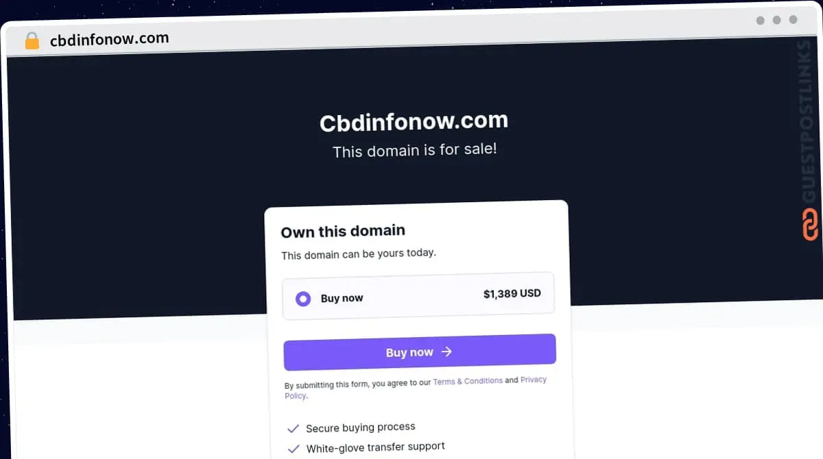 Publish Guest Post on cbdinfonow.com