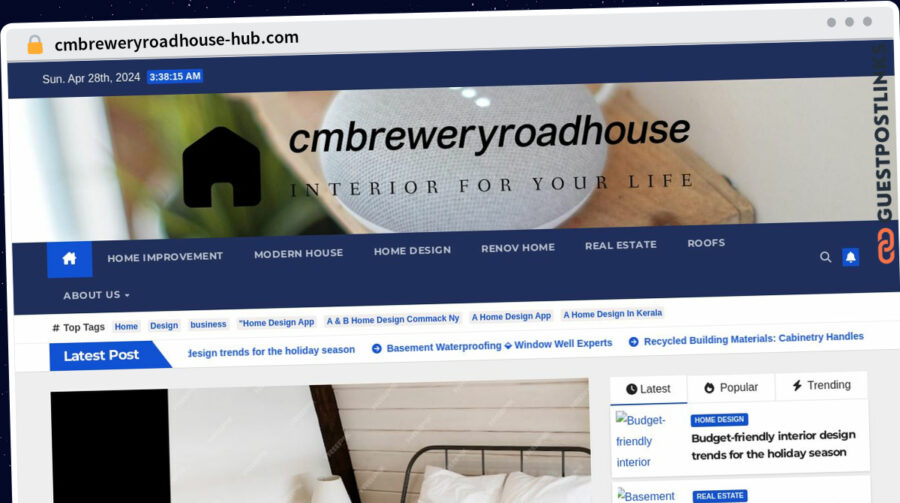 Publish Guest Post on cmbreweryroadhouse-hub.com