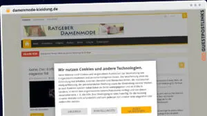 Publish Guest Post on damenmode-kleidung.de