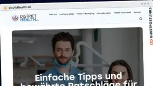 Publish Guest Post on districthealth.de