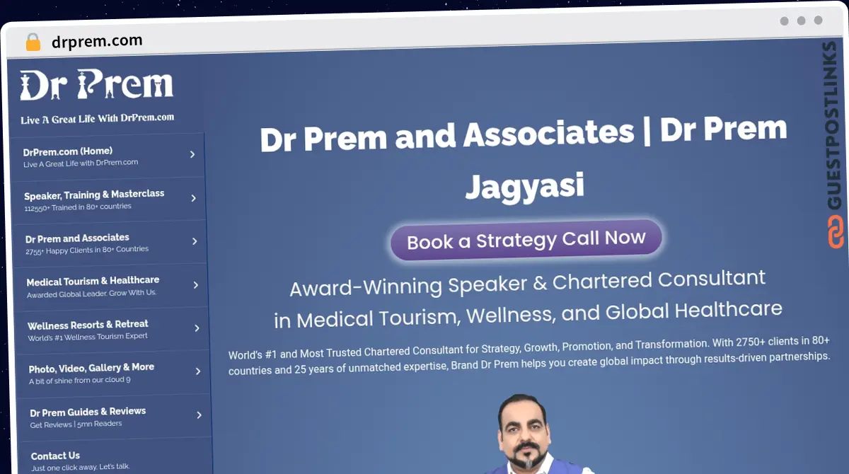 Publish Guest Post on drprem.com