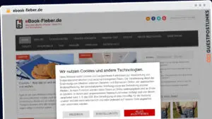Publish Guest Post on ebook-fieber.de