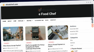 Publish Guest Post on efoodchef.com