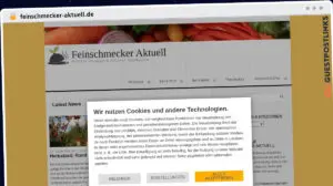 Publish Guest Post on feinschmecker-aktuell.de