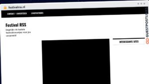 Publish Guest Post on festivalrss.nl