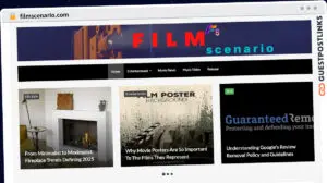 Publish Guest Post on filmscenario.com