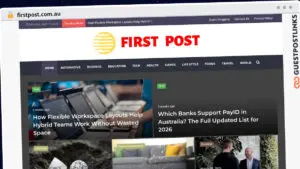 Publish Guest Post on firstpost.com.au