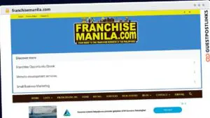 Publish Guest Post on franchisemanila.com