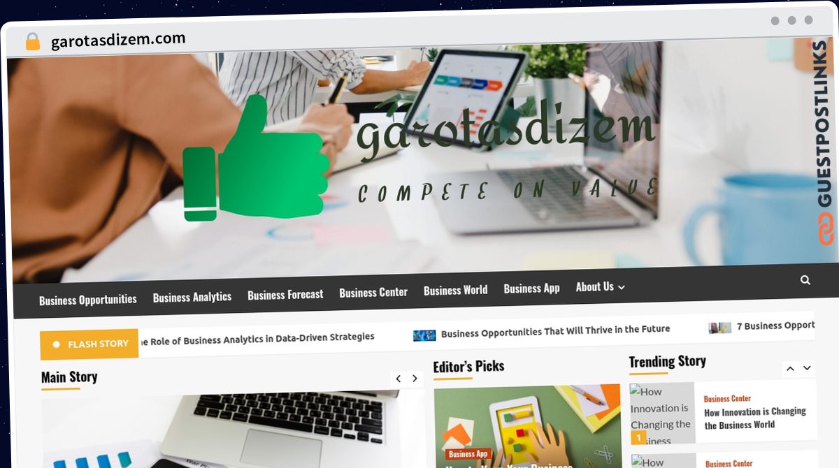 Publish Guest Post on garotasdizem.com