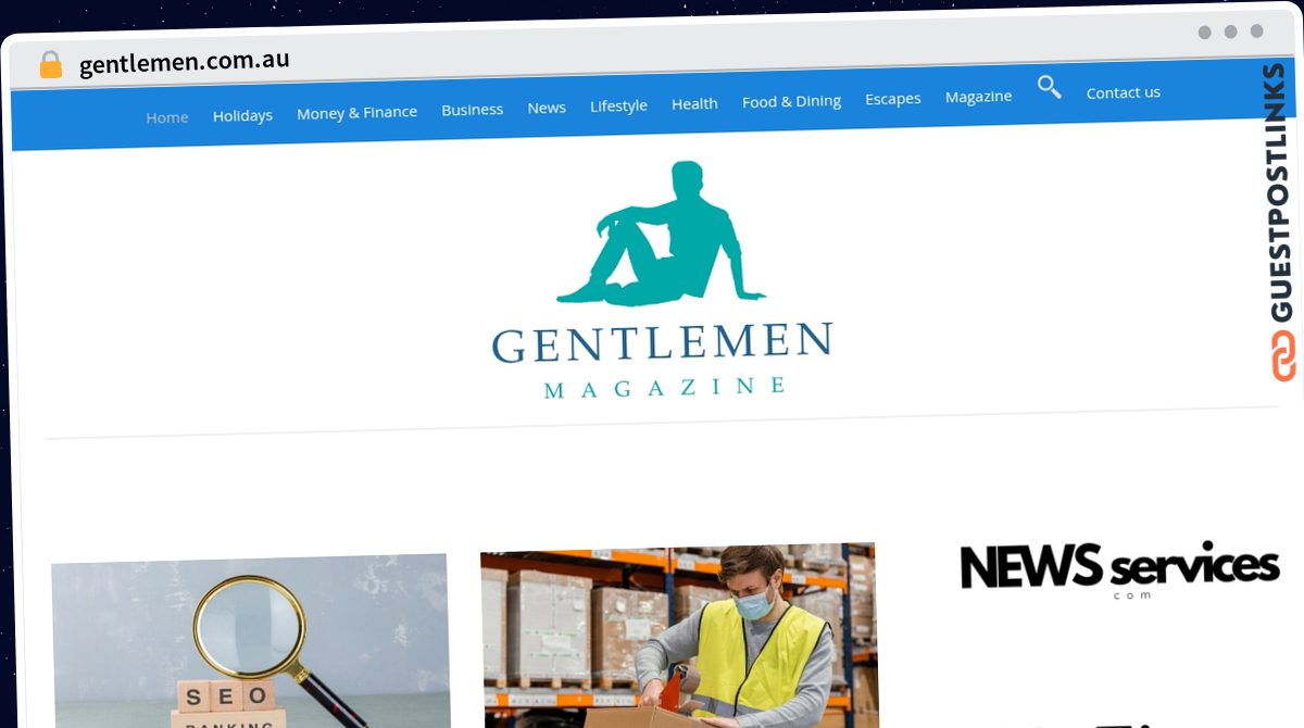Publish Guest Post on gentlemen.com.au