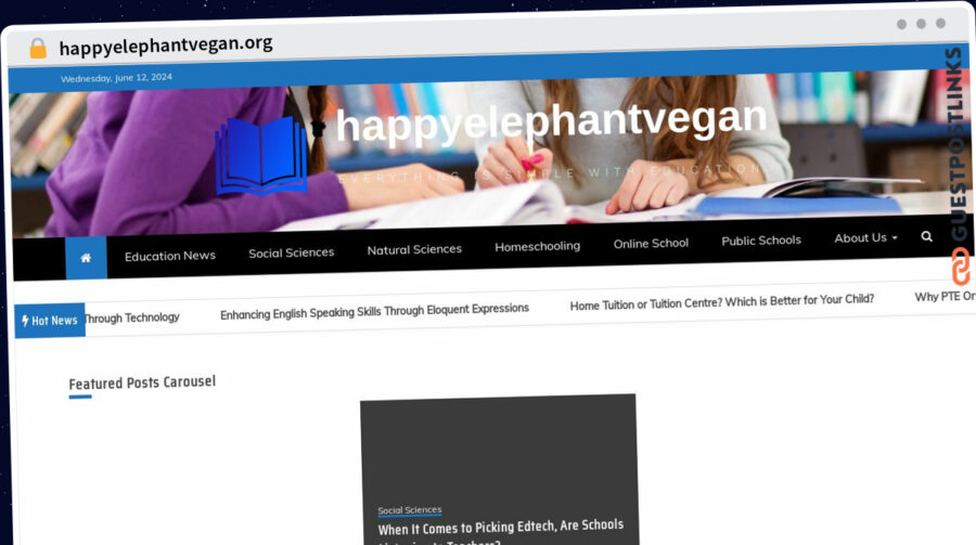 Publish Guest Post on happyelephantvegan.org