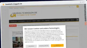 Publish Guest Post on haushalts-magazin.de