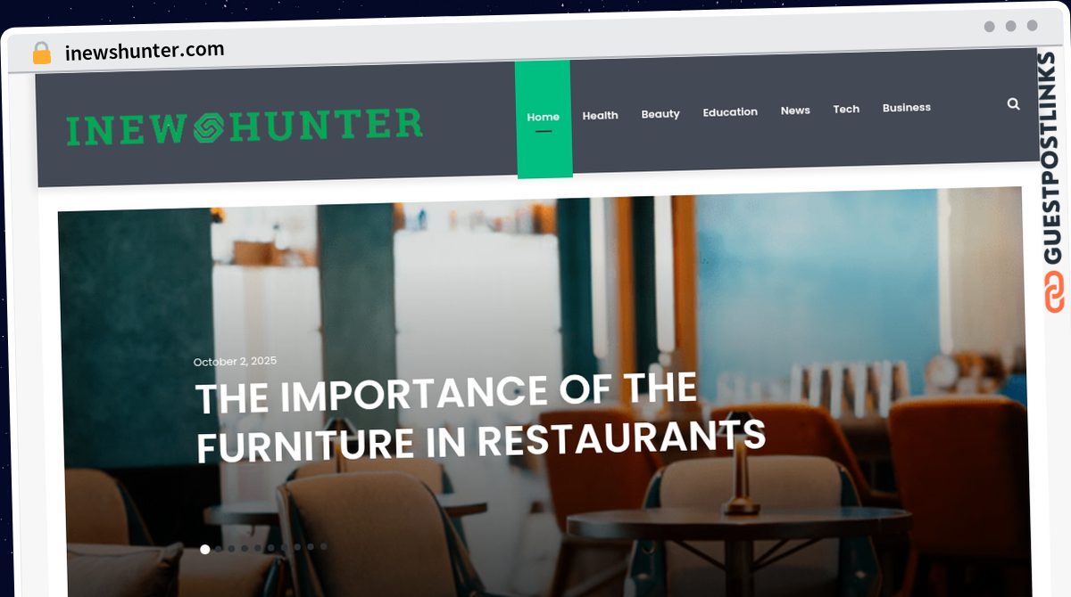 Publish Guest Post on inewshunter.com