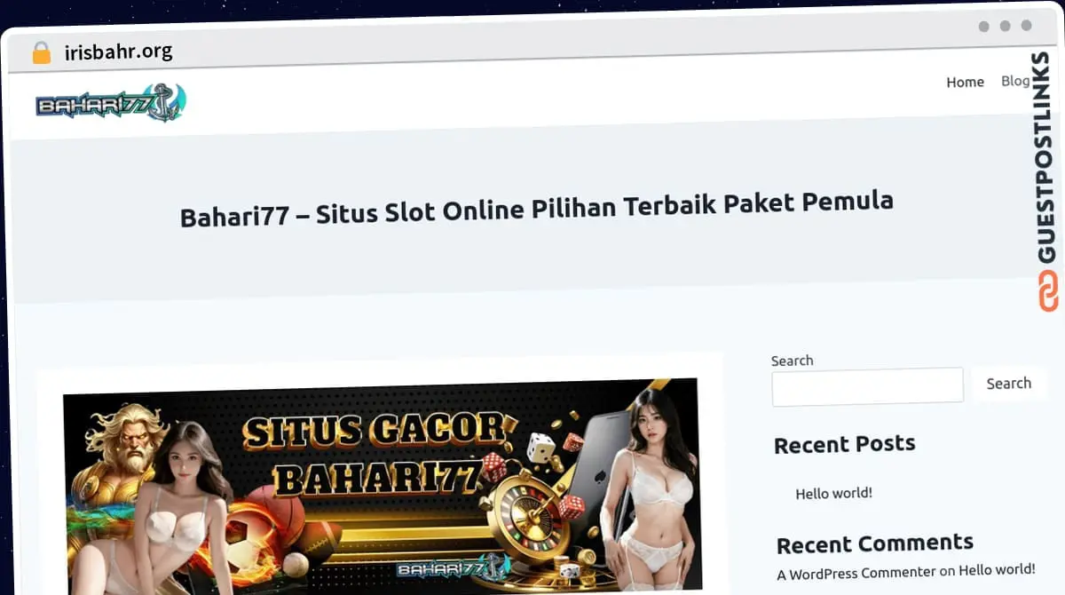 Publish Guest Post on irisbahr.org