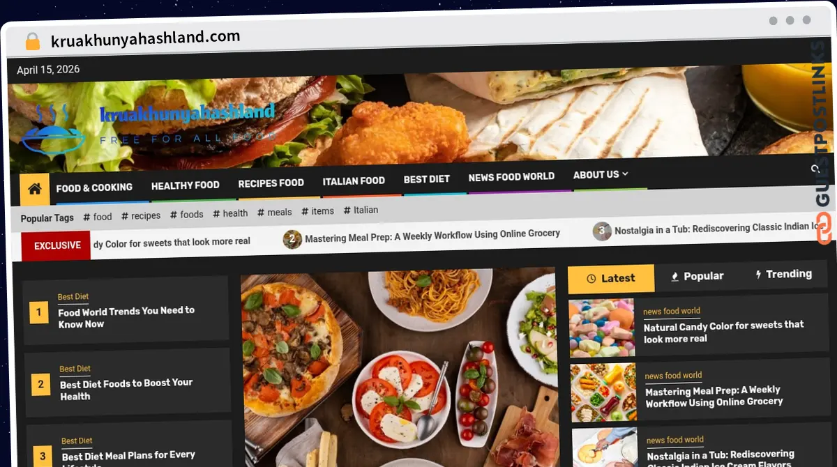 Publish Guest Post on kruakhunyahashland.com