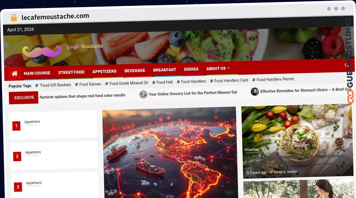 Publish Guest Post on lecafemoustache.com