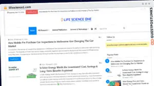 Publish Guest Post on lifescience1.com