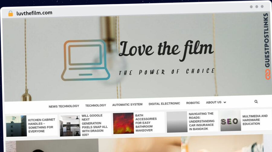 Publish Guest Post on luvthefilm.com