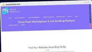 Publish Guest Post on meadmiracle.com