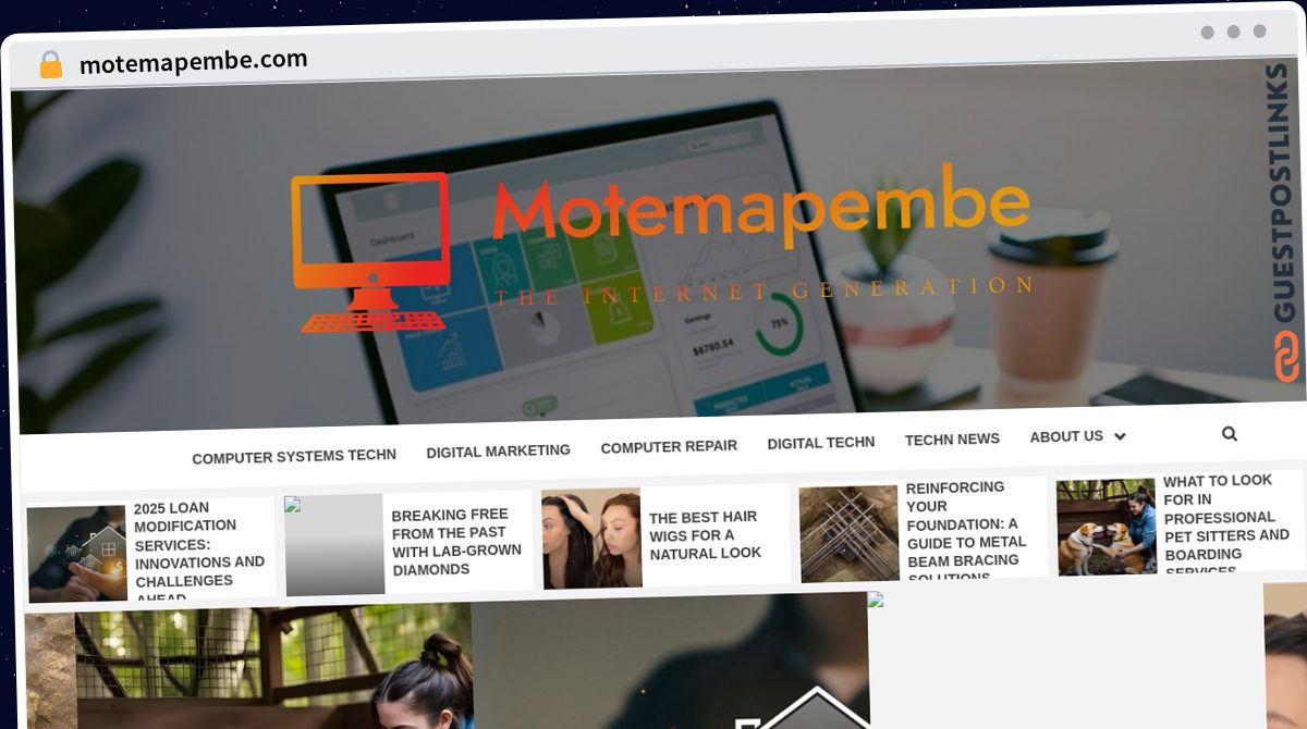 Publish Guest Post on motemapembe.com
