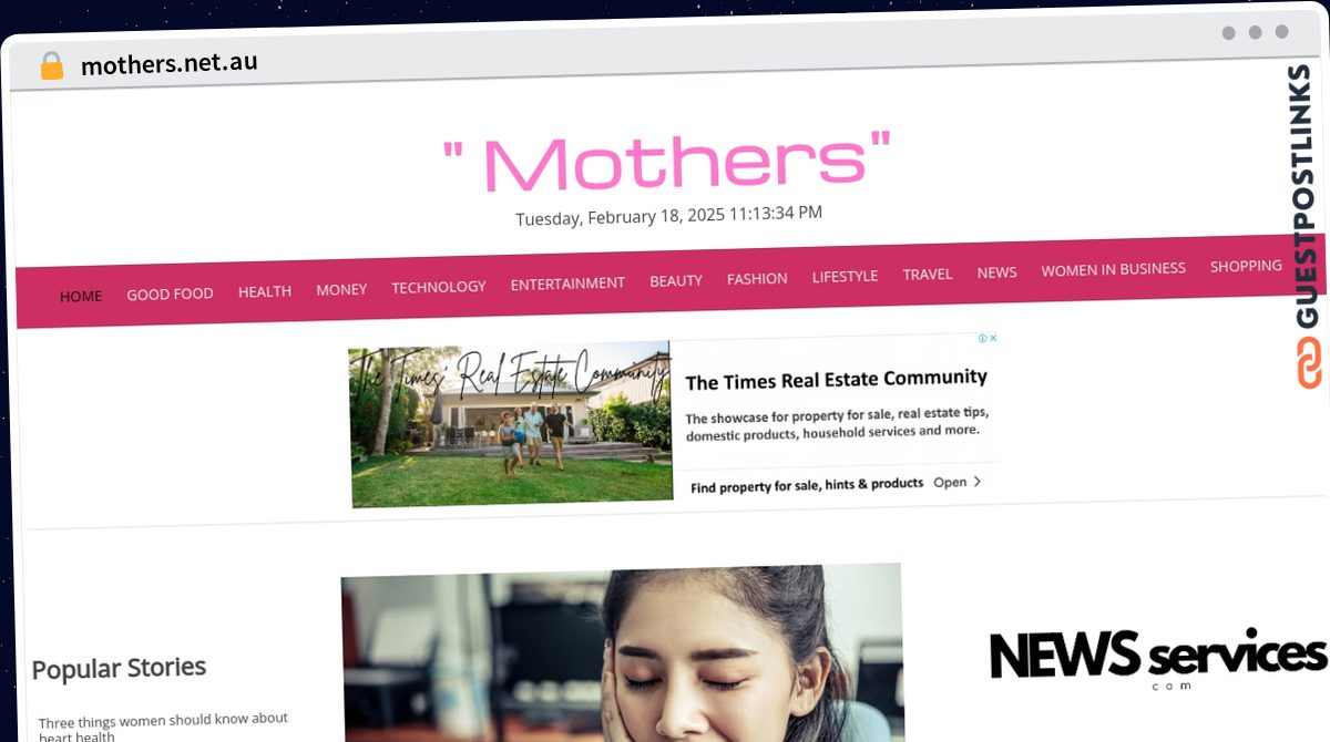 Publish Guest Post on mothers.net.au