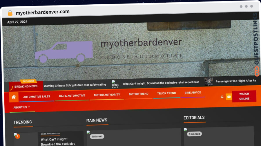 Publish Guest Post on myotherbardenver.com