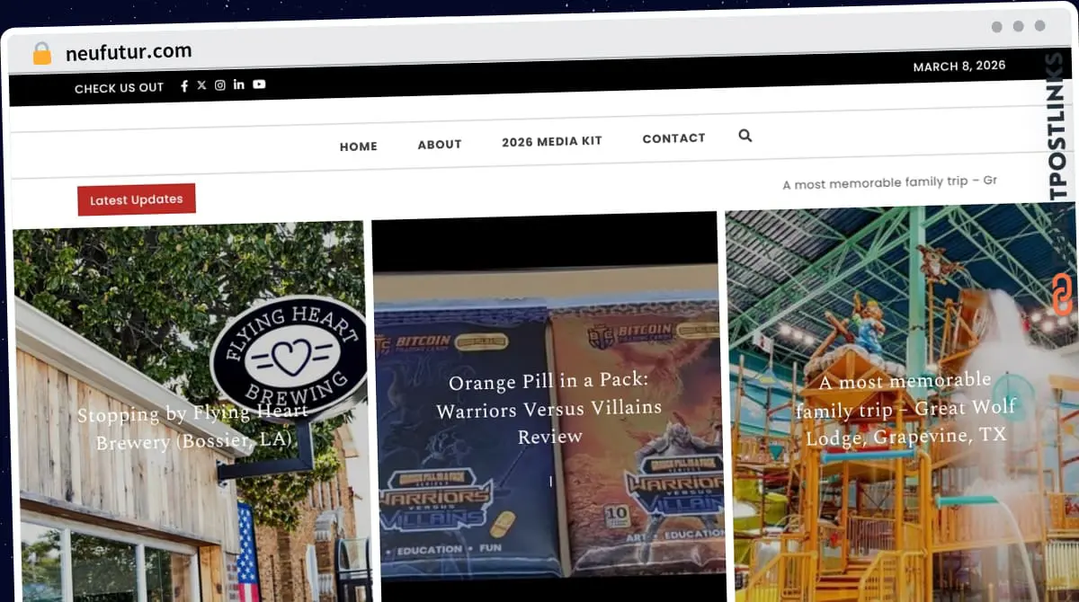 Publish Guest Post on neufutur.com