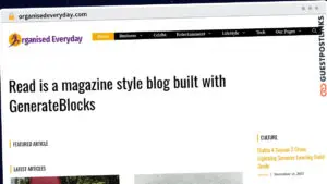 Publish Guest Post on organisedeveryday.com