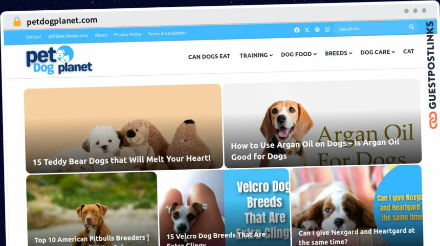 Publish Guest Post on petdogplanet.com