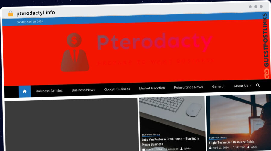 Publish Guest Post on pterodactyl.info