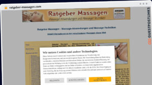 Publish Guest Post on ratgeber-massagen.com
