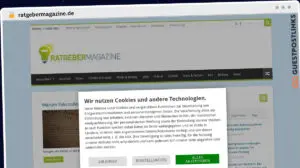 Publish Guest Post on ratgebermagazine.de