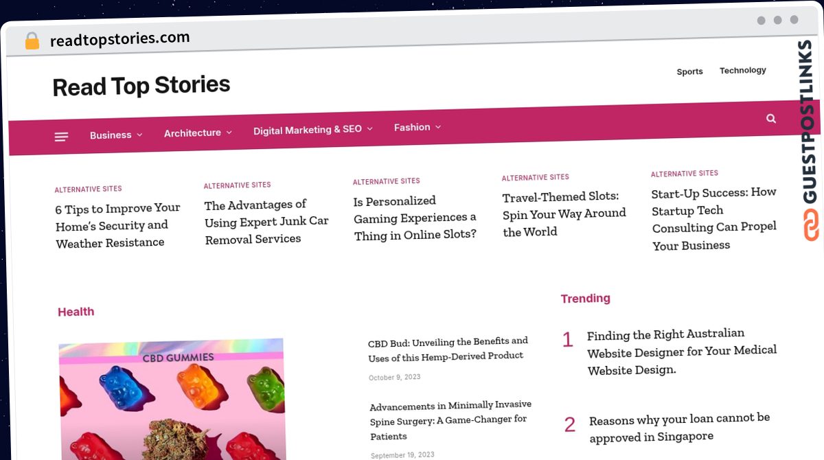 Publish Guest Post on readtopstories.com